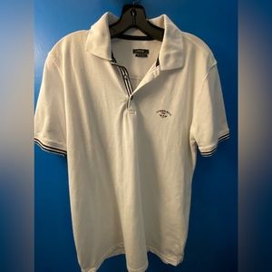TR Premium white polo shirt medium